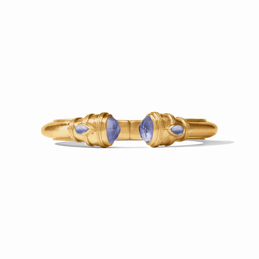 Julie Vos - Cannes Demi Cuff -  Iridescent Tanzanite Blue