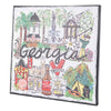 Glory Haus - Art - Georgia Icon Canvas - Findlay Rowe Designs