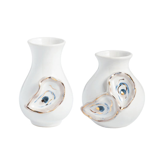 Mud Pie - Bud Vase - Oyster Shell - Findlay Rowe Designs