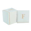 Luxe Party - Cocktail Napkins - White Gold Monogram