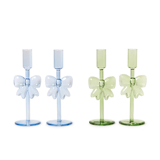 Candlestick - Bow Taper Holder - Findlay Rowe Designs