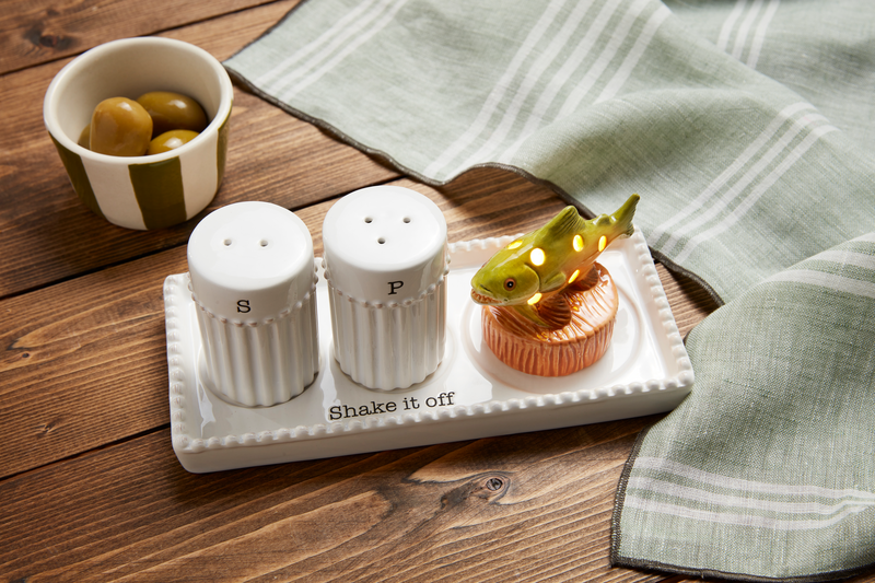 Mud Pie - Light-Up Sitter - Trout - Findlay Rowe Designs