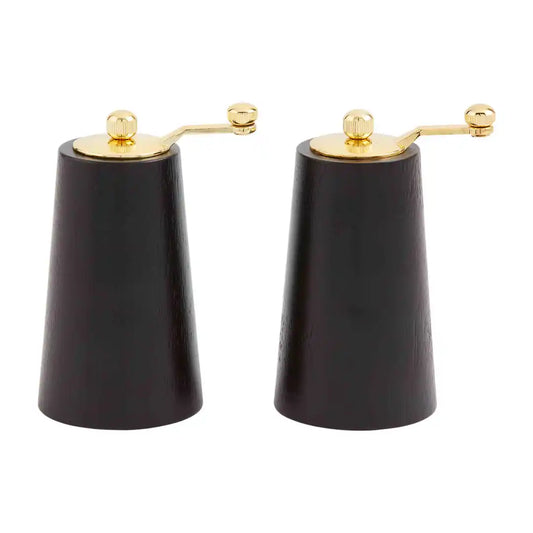Mud Pie - Salt & Pepper Grinder Set  - Black - Findlay Rowe Designs