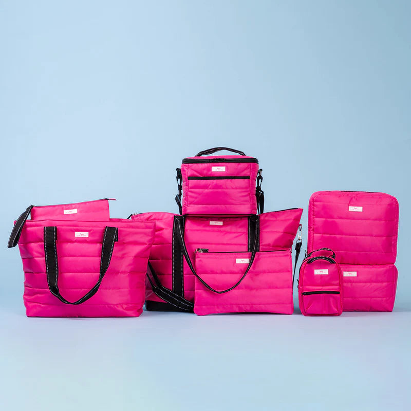 Scout - Layover Tote - Pink Puffer - Findlay Rowe Designs