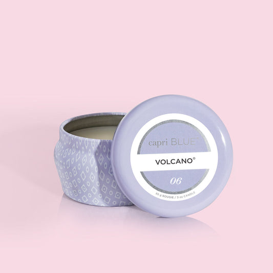 CAPRI BLUE - Volcano Lavender  Printed Mini Tin, 3 oz