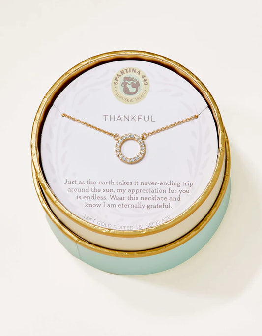 Spartina 449 - Sea la Vie - Necklace 18in - Thankful Ring - Findlay Rowe Designs