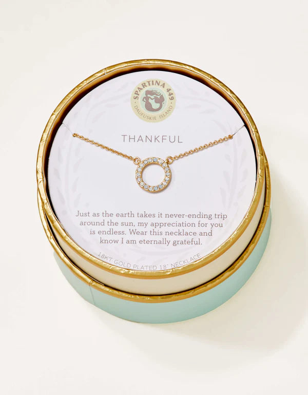 Spartina 449 - Sea la Vie - Necklace 18in - Thankful Ring - Findlay Rowe Designs