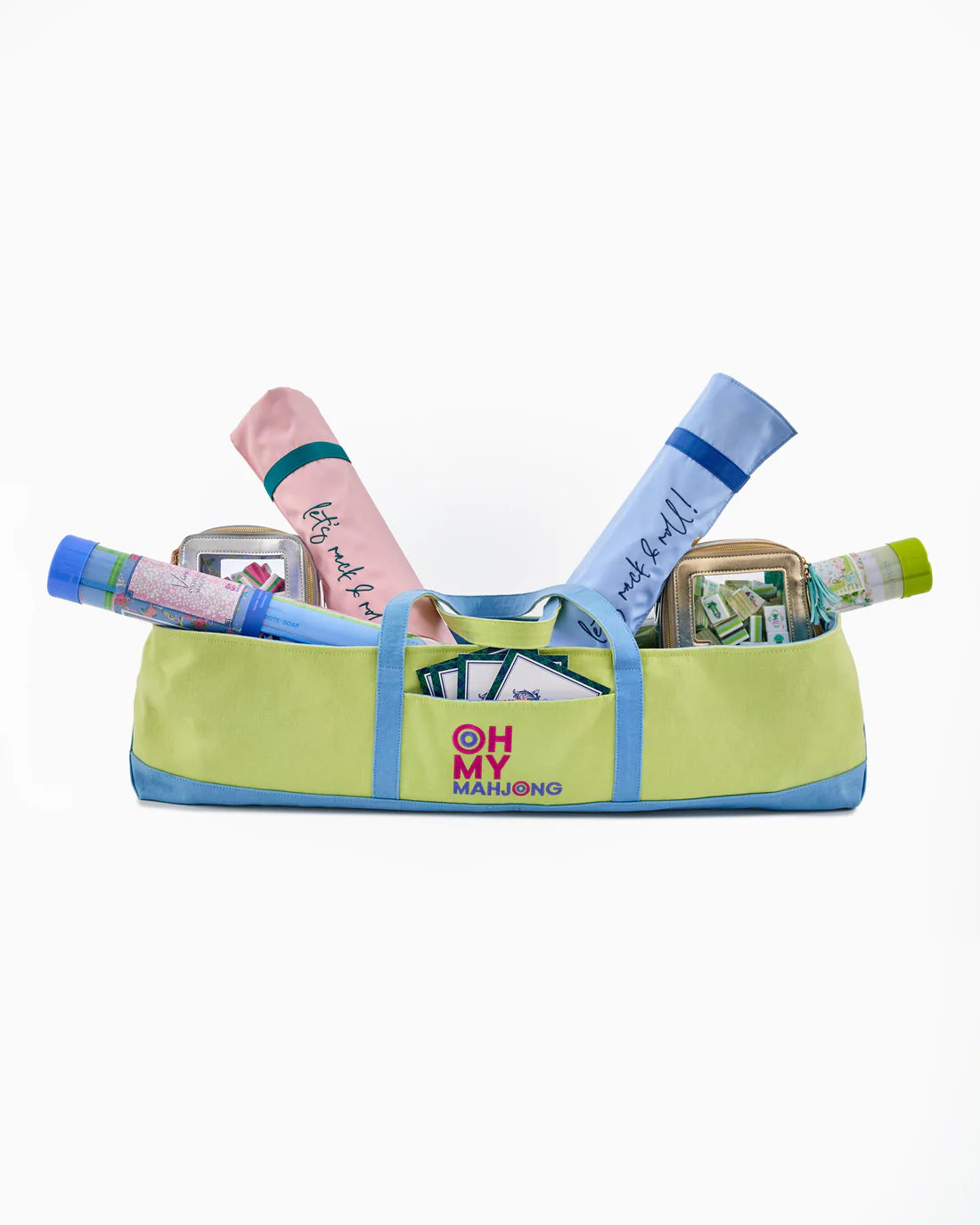 Oh My Mahjong - Mat Storage Bag - Pistachio - Findlay Rowe Designs