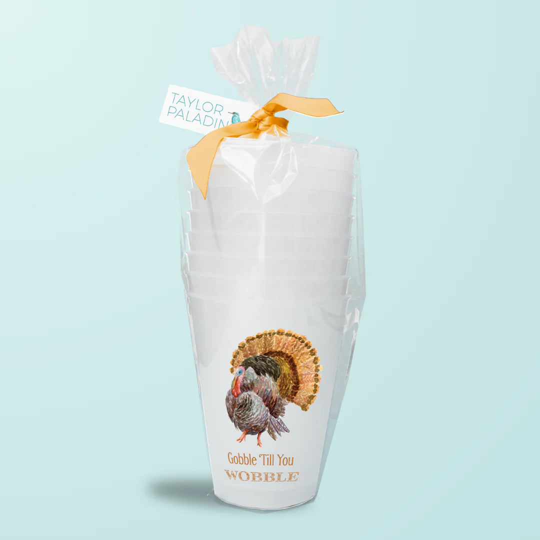 Taylor Paladino - Party Cups - Turkey Gobble - Set 8