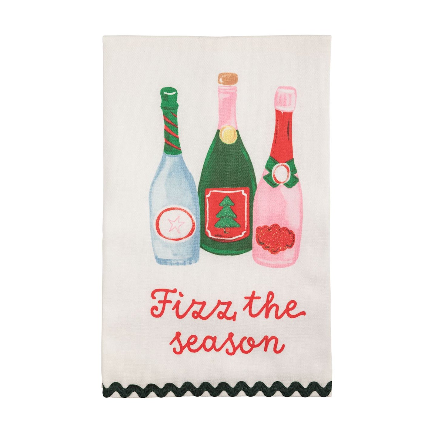 Mud Pie - Tea Towel - Holiday Bar Glitter - Findlay Rowe Designs