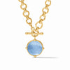 Julie Vos - Honeybee Demi Necklace - Iridescent Chalcedony Blue - Findlay Rowe Designs