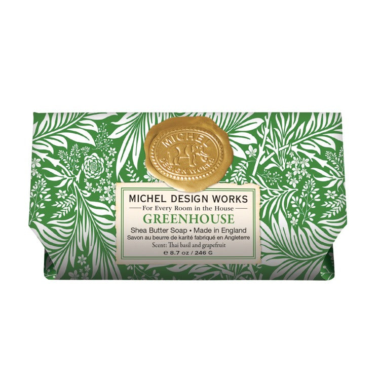 Michel Design Works - Large Bath Soap Bar - Greenhouse - Findlay Rowe Designs