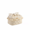 Shiraleah - Ruffle Cosmetic Case - Beige