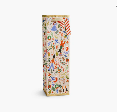 Rifle Paper Co - Gift Wine Bag - Nutcracker Sweets