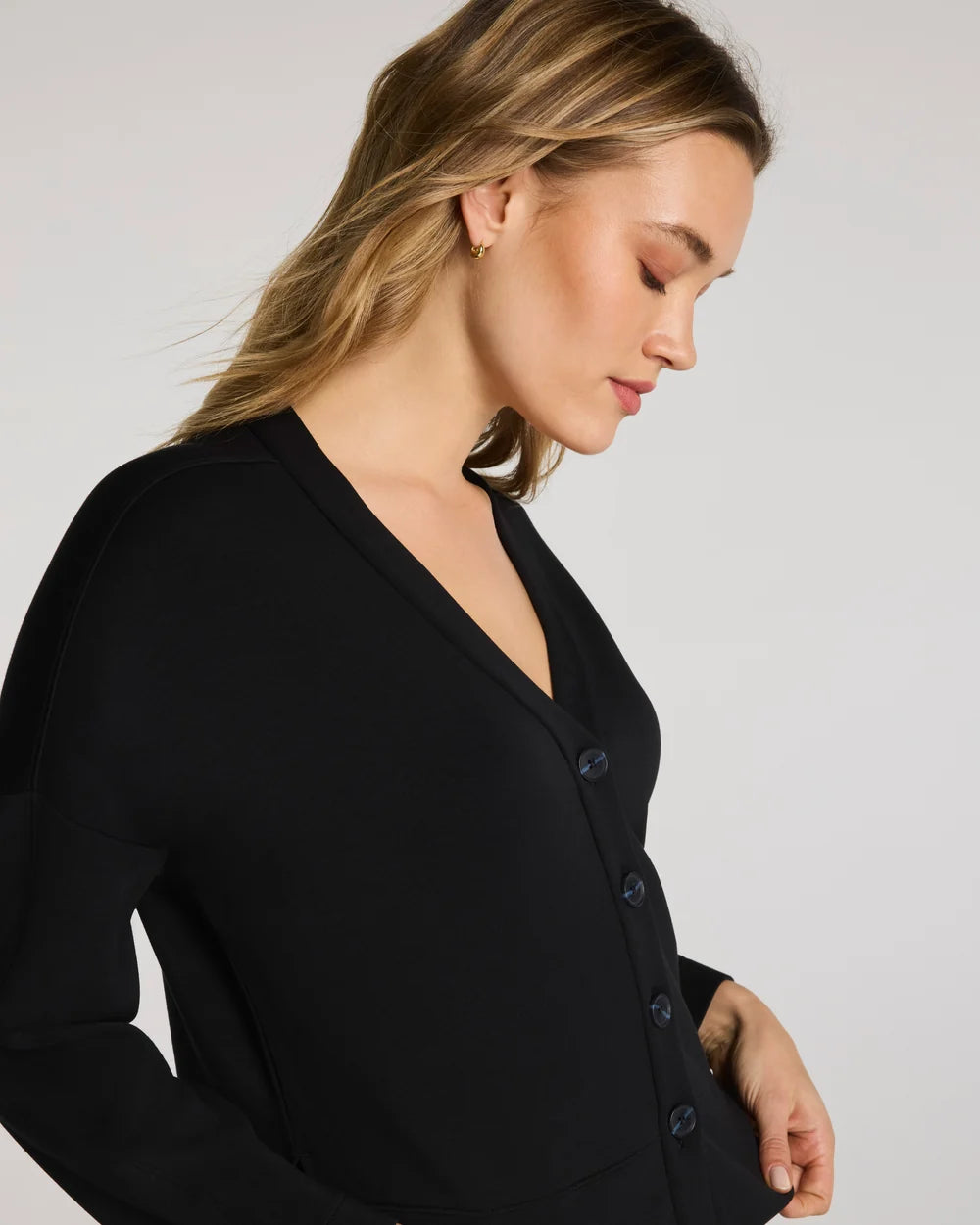 SPANX - AirEssentials Cardigan - Very Black