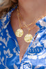 Lisi Lerch - Necklace - Beach Charm - Plated Paper Clip Chain - Rosemary Beach - Findlay Rowe Designs