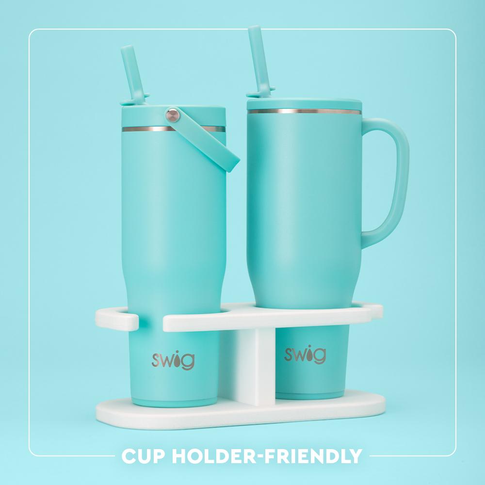 Swig - 40oz Mega Mug  - Saddle Stitch Cognac - Findlay Rowe Designs