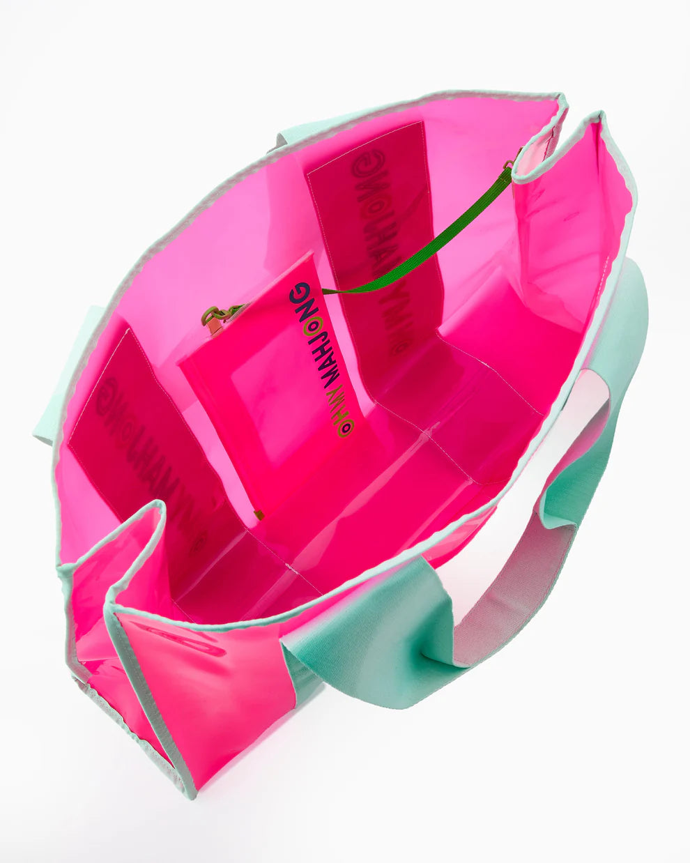 Oh My Mahjong - Beach Tote - Pink or Blue