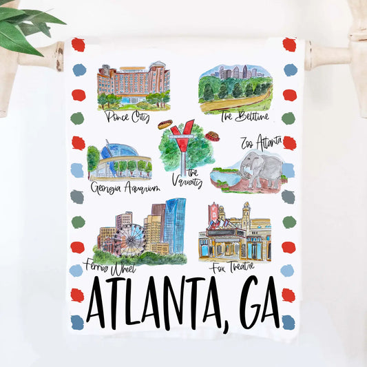 Happy by Rachel - Towel - Atlanta Georgia - Findlay Rowe Designs