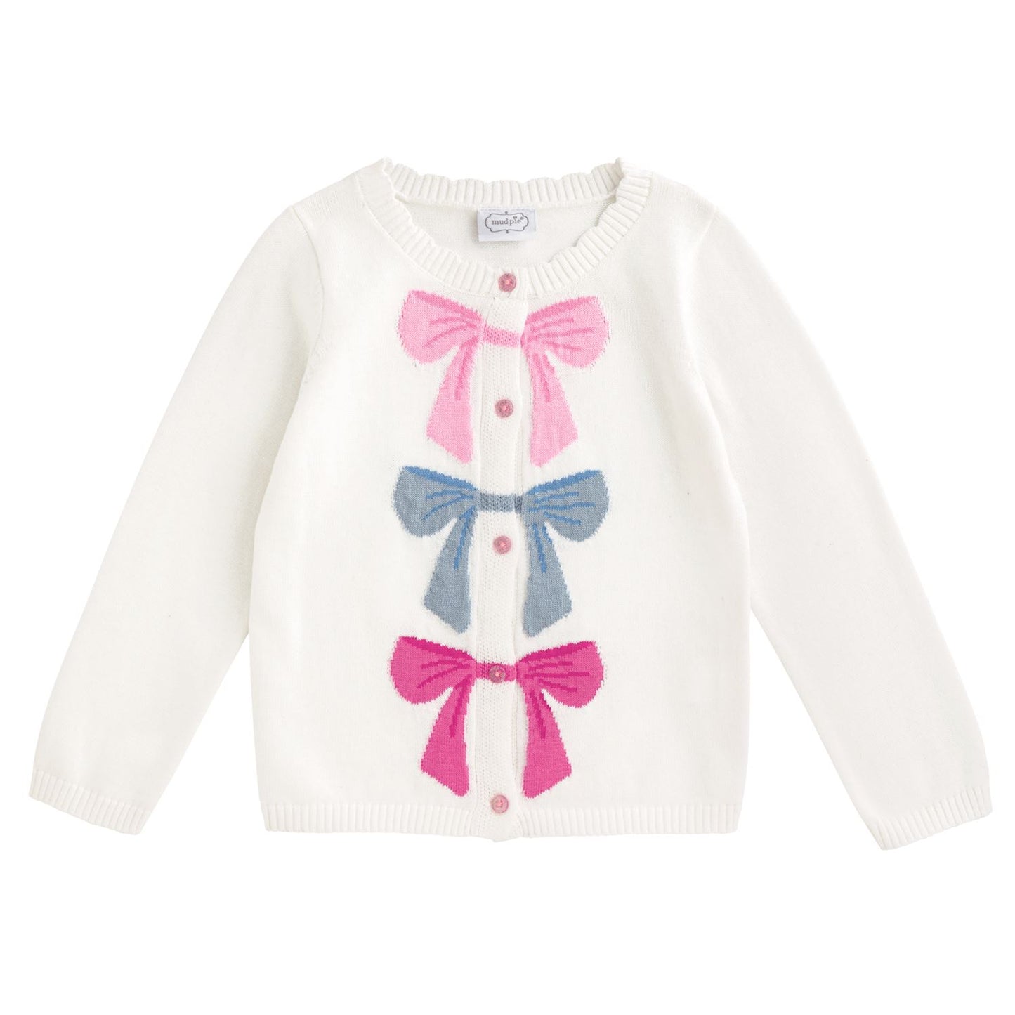 Mud Pie - Baby - Colorful Bow Cardigan - Findlay Rowe Designs