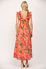 Dress - Midi CutOut Back - Elastic Shoulder - Findlay Rowe Designs