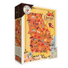 Puzzle - Georgia The Peach State - 500 Piece - Findlay Rowe Designs
