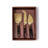 Cheese Knives in Gift Box - Tortoise Swirl - Set of 3