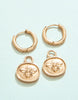 Spartina - Earring - Hoop  - Mason Bee Convertible - Findlay Rowe Designs