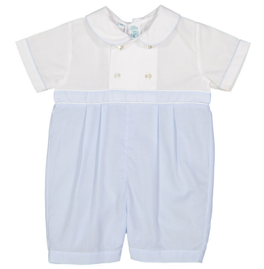 Feltman Brothers- Boys Double Breasted Romper