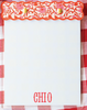 Swag - Notepad - Sorority Block Print