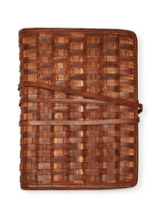 Leather Woven  Journal - Findlay Rowe Designs