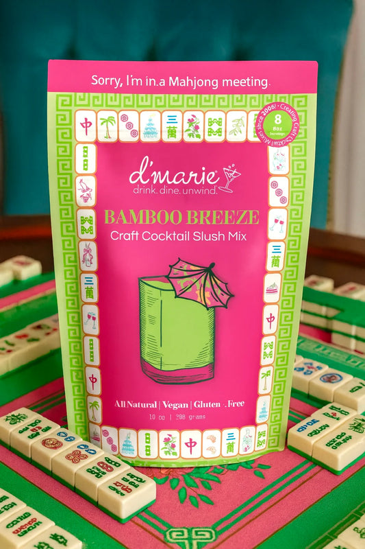 D'Marie - Frozen Cocktail Mix - Bamboo Breeze Mahjong - Findlay Rowe Designs