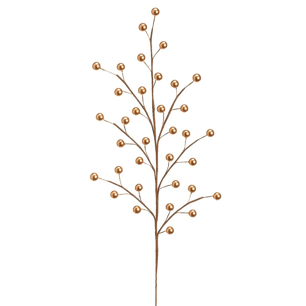 Allstate Floral - 19" Berry Spray - Gold - Findlay Rowe Designs