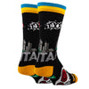 Oooh Yeah - Mens Crew Socks - Little Five - Med Lg - Findlay Rowe Designs