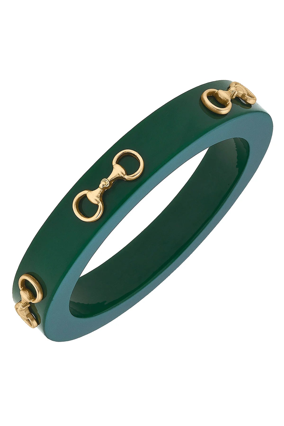 Sutton Horsebit Resin Bangle - Findlay Rowe Designs