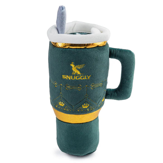 Dog Toy - Holiday Snuggly Cup - Green - Findlay Rowe Designs