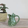Stoneware Frog Pitcher - 16 oz.  Reactive Glaze