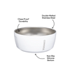 Corkcicle - 16oz Dog Bowl Gloss White - Findlay Rowe Designs