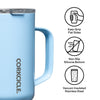 Corkcicle - Mug - 16oz Rifle Paper - Curio Cream