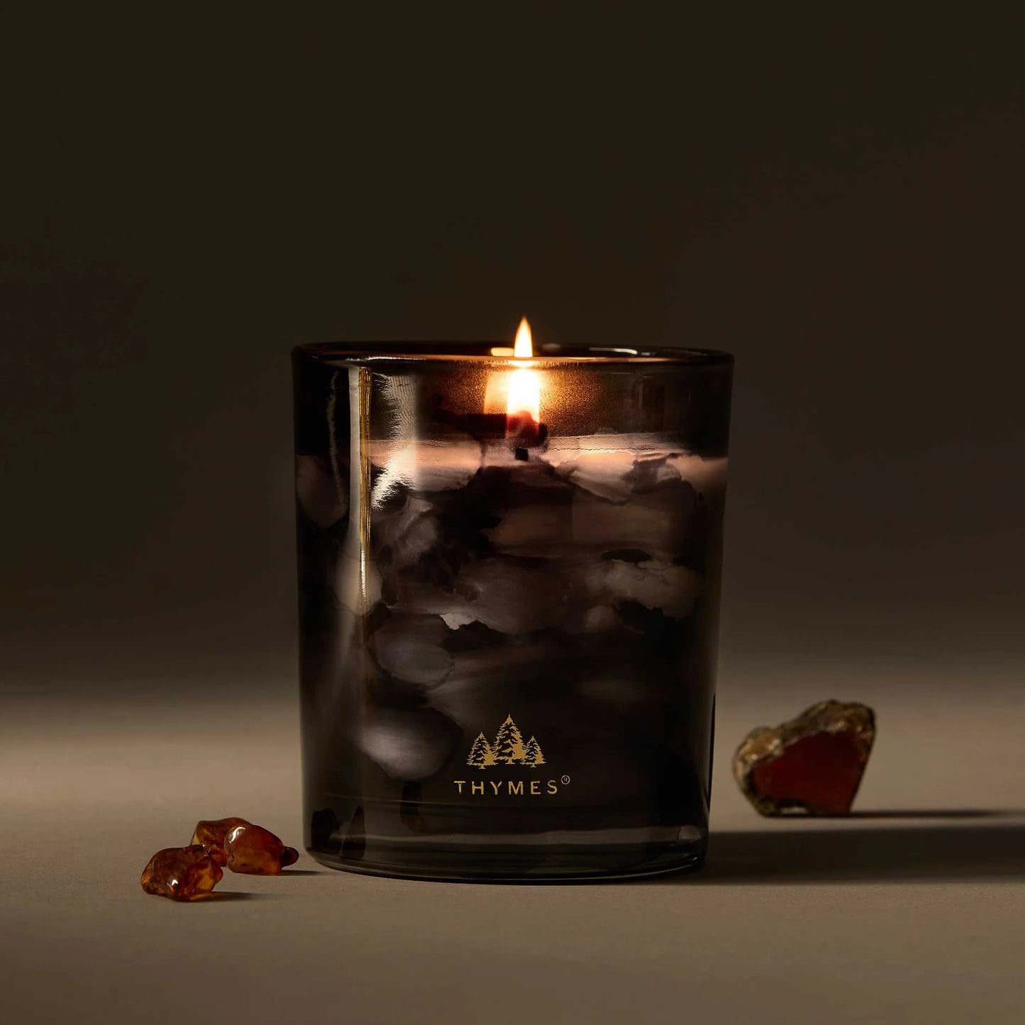 Thymes - Candle 6.5oz - Noir Woods