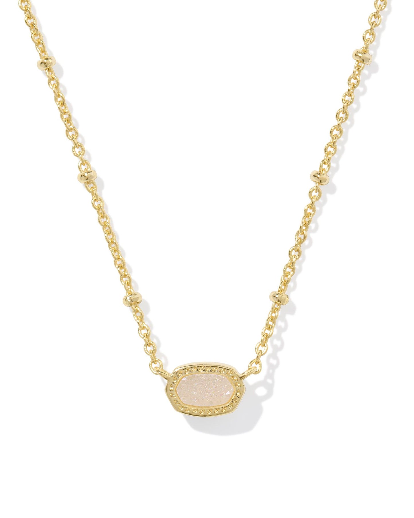 Kendra Scott - Necklace - Mini Elisa Gold Satellite Short Pendant - Findlay Rowe Designs