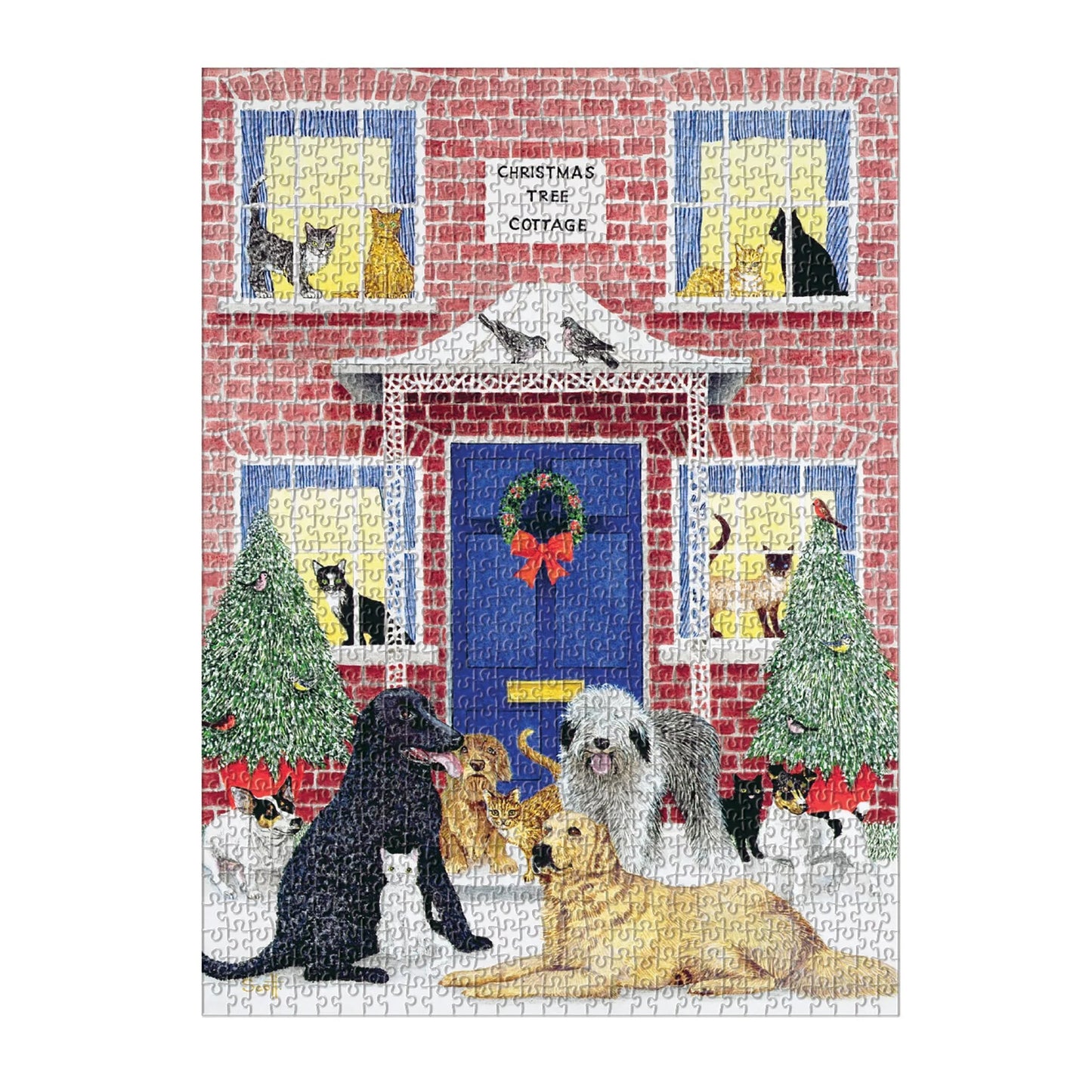 Puzzle - Christmas Cottage - 1000pc
