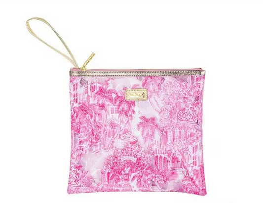 Lilly Pulitzer -Beach Day Pouch in Palm Beach Toile