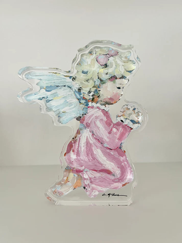 Chelsea McShane - Acrylic Block - Tiny Wings I - Large - Findlay Rowe Designs