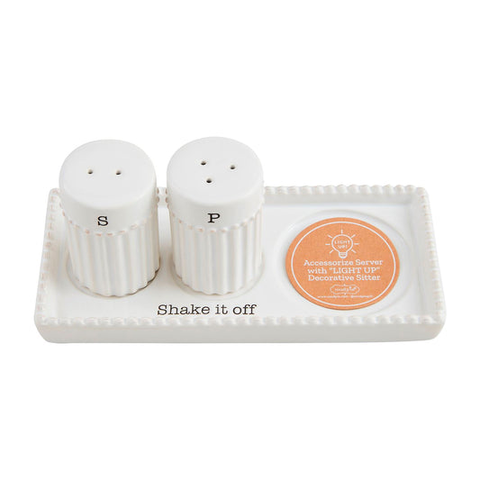 Mud Pie - Salt & Pepper Tray Set - Findlay Rowe Designs