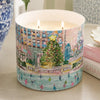 Rebecca Illustrated - Candle - Double Wick - Christmas Time City - Findlay Rowe Designs