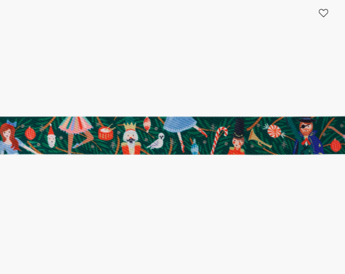 Rifle Paper Co - Holiday Ribbon - Nutcracker