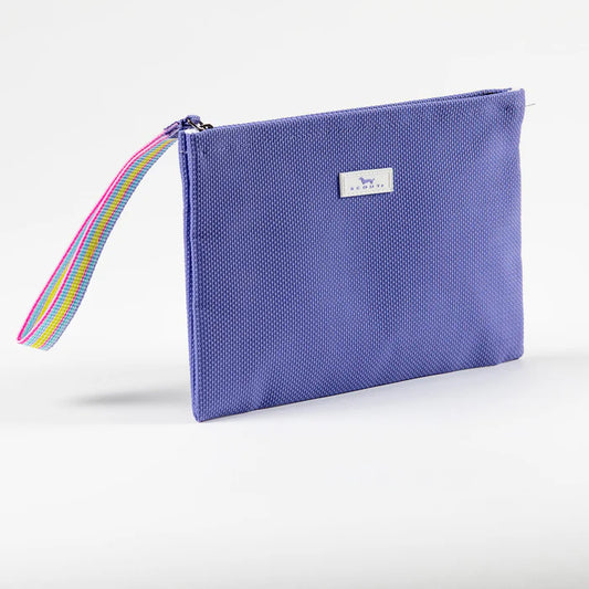 Scout- Cabana Clutch Wristlet in Amethyst - Findlay Rowe Designs