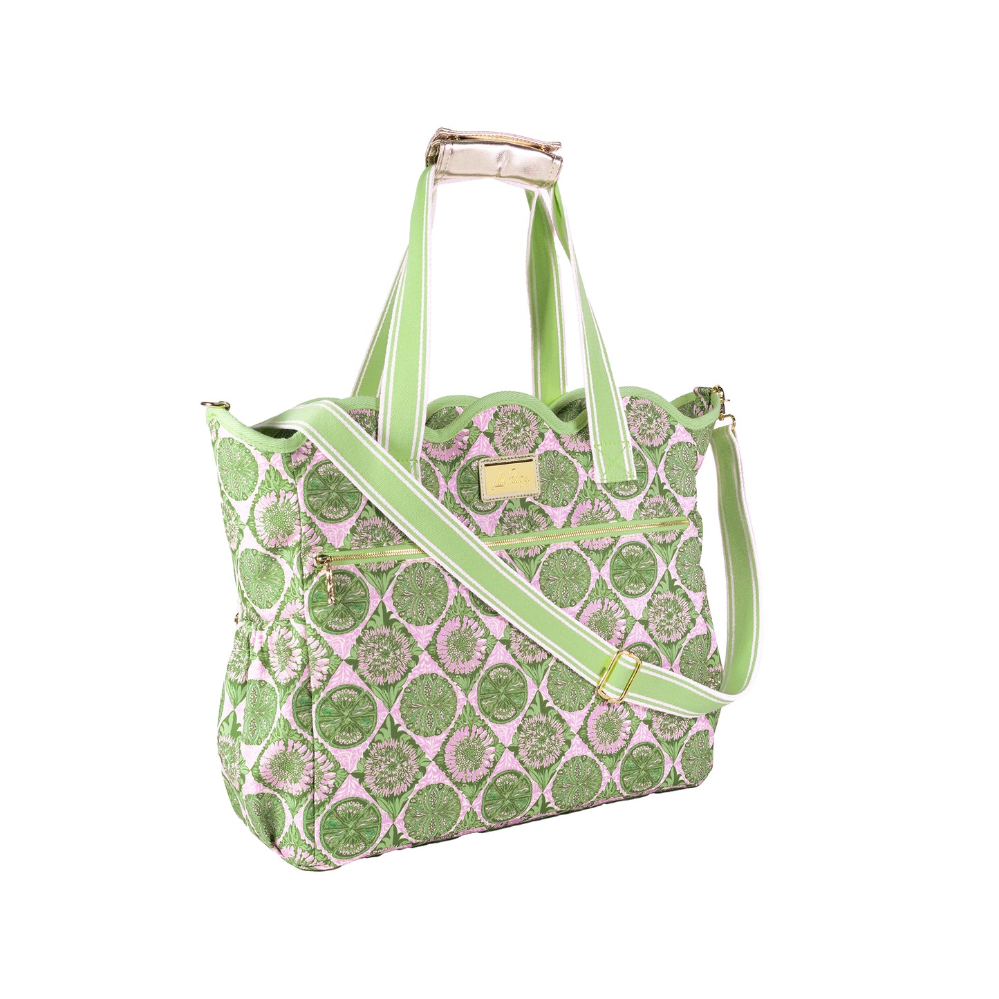 Lilly Pulitzer - Scallop Cooler Tote - Tropical Tile - Findlay Rowe Designs