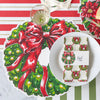 Hester & Cook - Guest Towel Napkins - Holiday Wreath